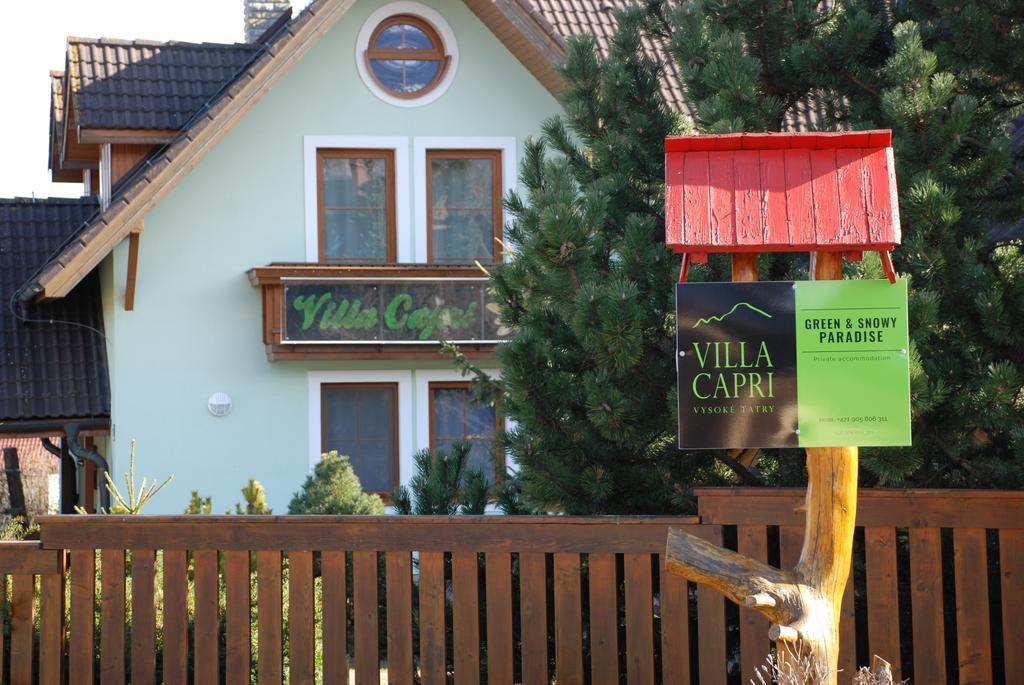 Villa Capri Vysoké Tatry Buitenkant foto